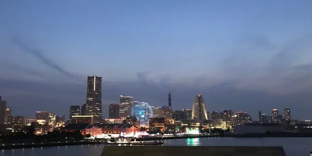 午後から横浜中華街あたりをお散歩して夜景を見る♡