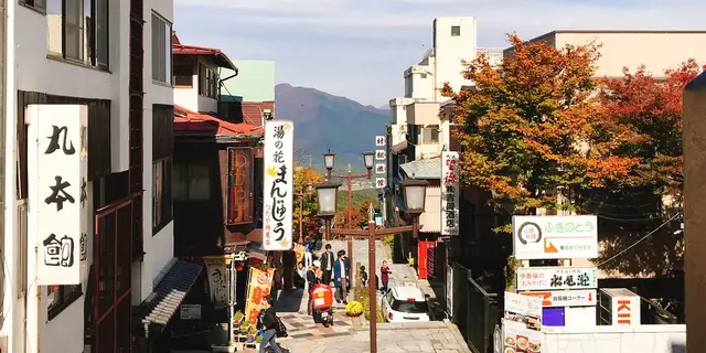 バスに乗って❇︎秋を感じる伊香保旅