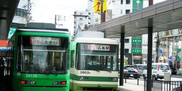 公共交通機関で巡る🐻初めての広島