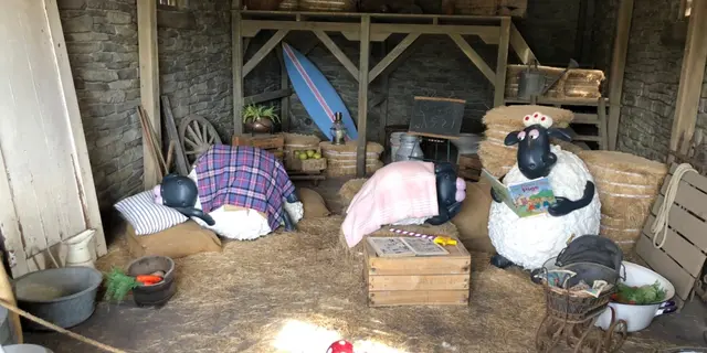 ひつじのショーンとひこにゃんに会いに行く旅