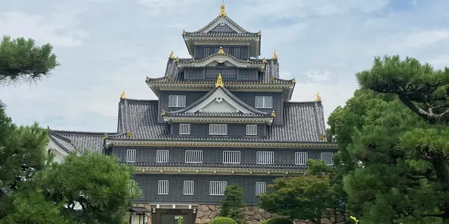 【岡山市内】駅周辺グルメと観光ひとり旅🍑