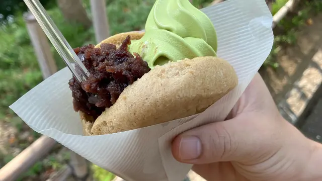 【東京】深大寺🚃🚌🌳自然🌳絶品そばパンソフト、お蕎麦、岩盤浴と黒湯♨️に🐰