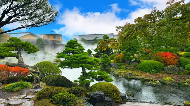 島根県　神在月の出雲大社参拝・美しい庭園巡り