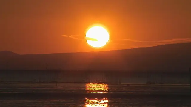 「そうだ、夕陽を見よう！」～宇土市住吉海岸