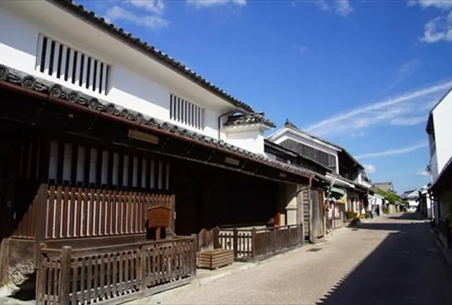 江戸時代から続く町並み散歩。「うだつ」の上がる家々のある脇町うだつの町並み。
