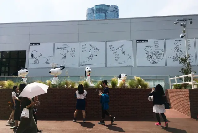 スヌーピーから東京タワーへ六本木付近を堪能しよう！