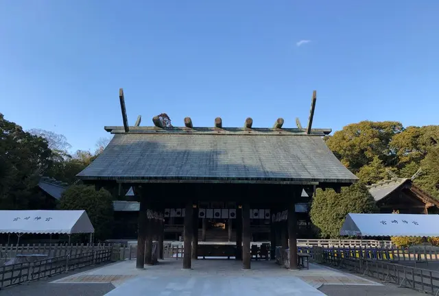 宮崎神宮に行く時の【朝・昼・晩】