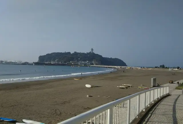 わんこと江ノ島