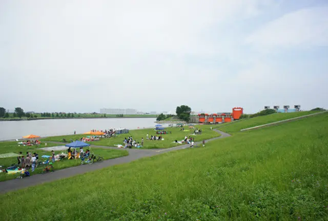 自転車で赤羽・岩淵水門へ！河原で珈琲を淹れる！