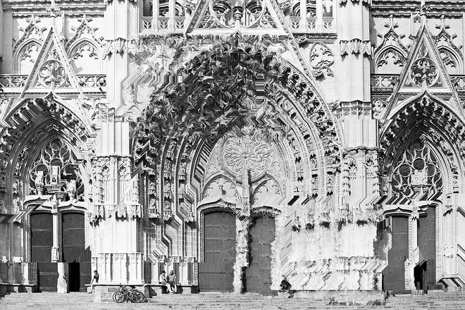「崩れゆく世界/ ナント・サンピエール大聖堂」Nantes Cathedral -Series of 