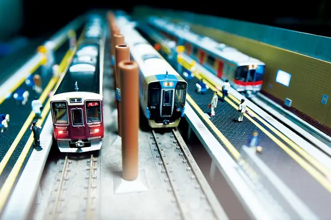 ３私鉄が乗り入れる高速神戸駅のジオラマが登場