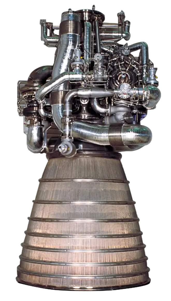 LE-7ロケットエンジン ©JAXA