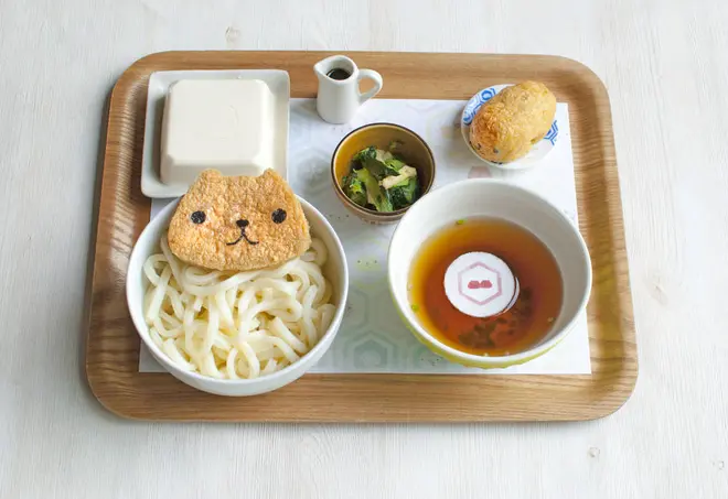 カピバラさんのつる～んうどんご膳　1,320円