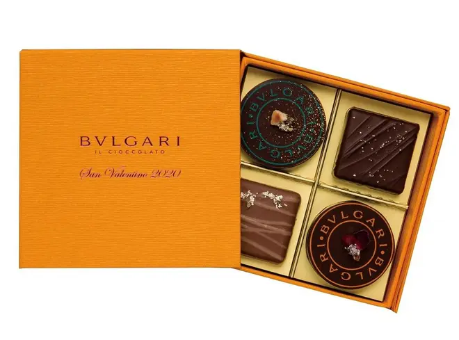 ブルガリ チョコレート・ジェムズ「サン・ヴァレンティーノ 2020」4個入り イメージ