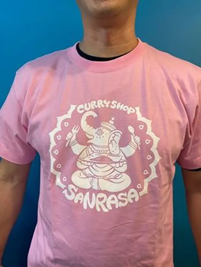 サンラサー／Tシャツ（ピンク・ブルー・イエロー／S～XL）3,850円