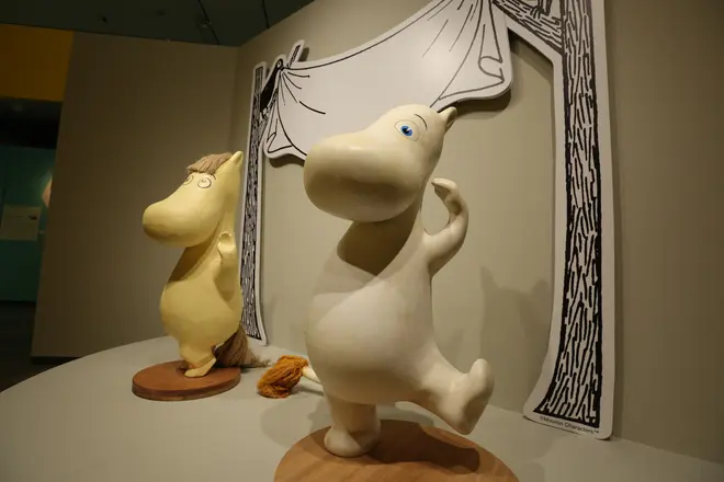 (c)Moomin Characters (TM) 「ムーミン コミックス展」会場風景