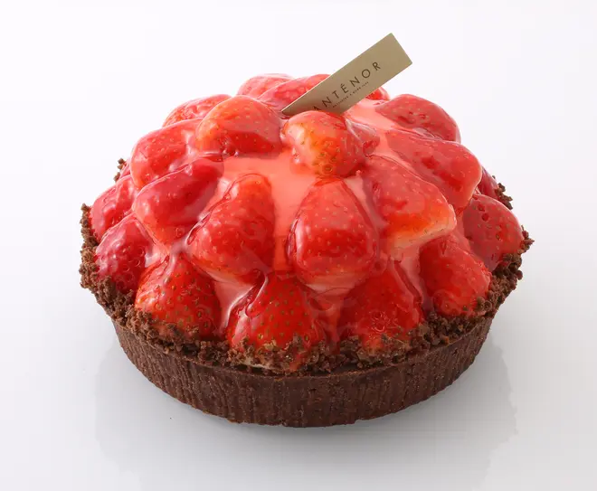 紅ほっぺ苺のショコラタルト イメージ