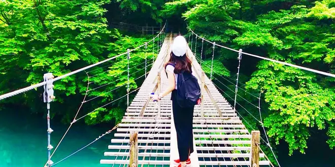 夢の吊り橋✨ 「死ぬまでに一度は渡りたい吊り橋」