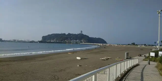 わんこと江ノ島