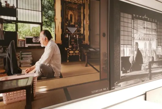 壁面の作品紹介は2013年公開の「東京家族」で終わっています