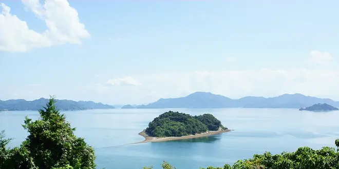 【大芝島】ハートの島にモンサンミッシェルまで...！？島一周サイクリング