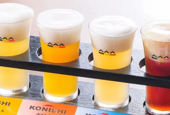 KONISHIビール飲み比べ