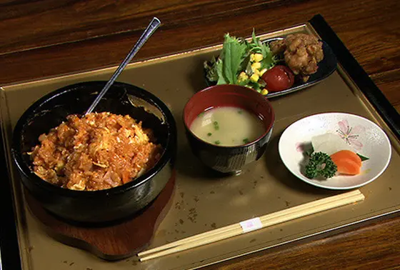 石焼オムライスセット